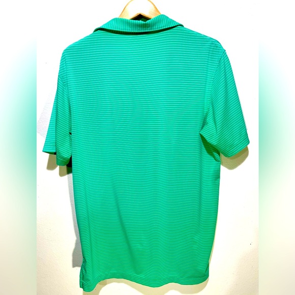 Peter Millar Summer Confort Mens Performance Golf Polo Shirt Green men’s M - Picture 5 of 5